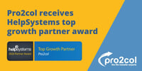 Pro2col Celebrate Top Partner Award 2020