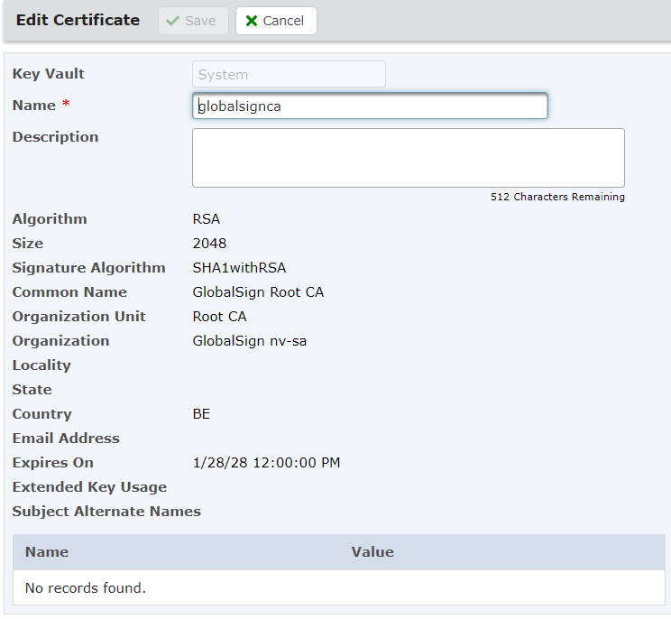 Expiring Root CA certificates in GoAnywhere MFT
